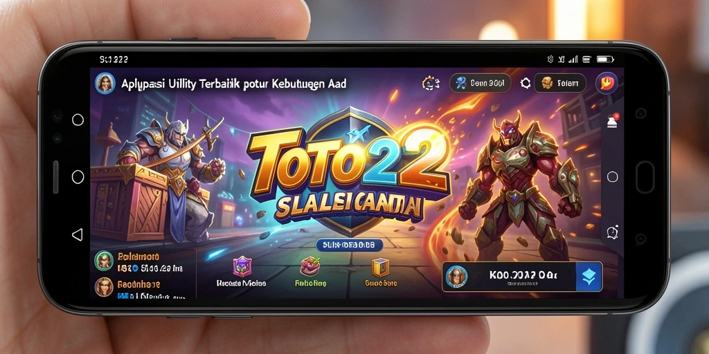 Tangkapan layar TOTO22 menunjukkan antarmuka pembersihan yang sederhana dan efektif.